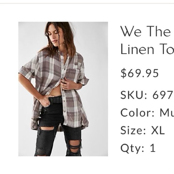 Free People - Linen Top - Picture 5 of 6